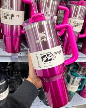 Stanley Quencher Tumbler Camelia Gradient Pink