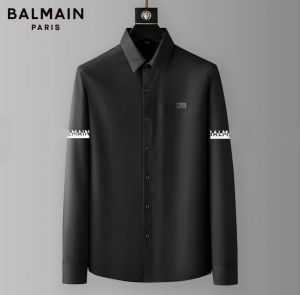 Balmai_n Paris Baju Printed Very Premium Partywear Shirt With OG Box & Bag