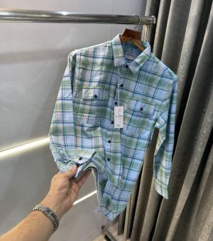 Jack&Jones Sky Green Checks Premium Classic Shirt