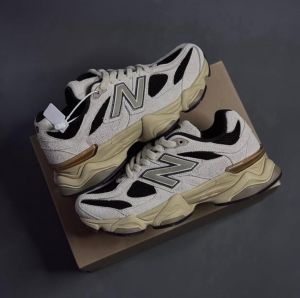 Ne_w Balance 9060 Beige Brown Women Shoes