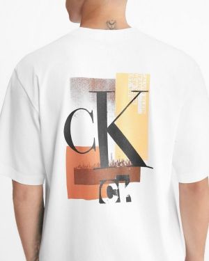 Calvin Klei n Ck Premium Round Neck Tshirt White 2008