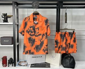 Prad a Tie dye premium orange cord set 276