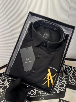 Arman i Exhange Premium Imported Shirt With Og Box n Carry Bag Black 2358