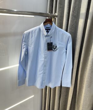 Tommy  Hilfiger Sky Blue Embroidery Work Classic Shirt