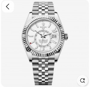 ROLEEX SKY DWELLWER white with jubilee belt premium quality watch 003