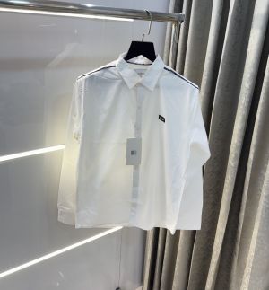 Calvin  Klein White Shoulder Look Premium Classic Shirt
