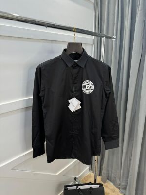 Balmai n premium logo shirt with og box black 1115