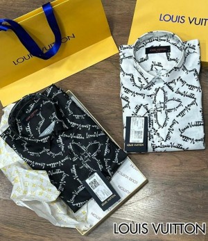 Loui s Vuitton SALMAN KHAN EDITION BOX PACK SHIRT WHITE 59