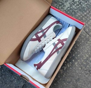 Onitsuka Tiger Tokuten White Grey Burgundy