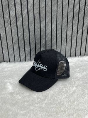 Hugo_Boss_Front_Logo_Net_Premium_Unisex_Cap_With_Safety_Box
