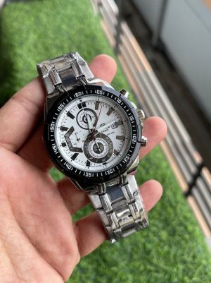Casio Edifice 539 Silver Black White 312