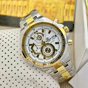 Casio Edifice 539 Silver Gold White 312