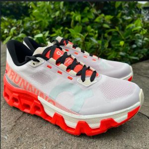 On Cloud Cloud Monster 2 White Orange Running Shoes