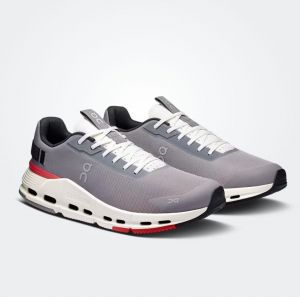 On Cloud Nova Form 2 Fog Red Running Shoes