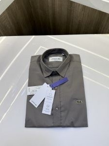 Lacost e Premium Shirt ( Light Brown )