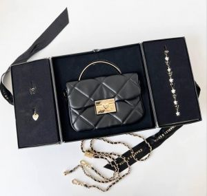 Charles_&_Keith_Top_Handle_Hobo_Bag_With_Box_Dustbag_Slingchain_chainpouch