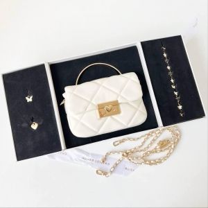 Charles_&_Keith_Top_Handle_Hobo_Bag_With_Box_Dustbag_Slingchain_chainpouch