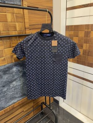 Loui_s Vuitton All Over Monogram Print Premium Round Neck T-shirt
