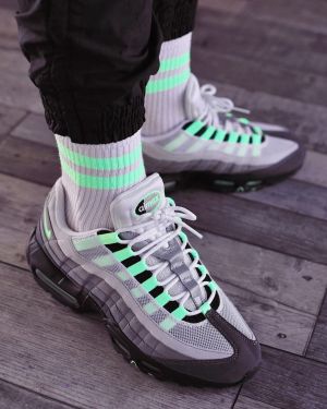 Nik_e AirMax 95 Hyper Turquoise Men Shoes