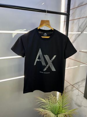 Arman_i Exchange Black Premium Round Neck Printed T-shirt F2403-B1