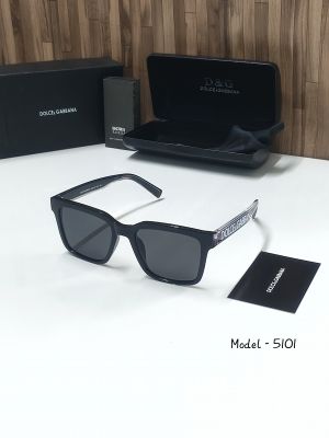 DOLCE_GABBANA 5101 BLACK WITH TRANSPARENT STYLISH TRENDING STORE HIT MODEL - 147
