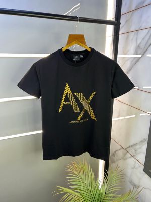 Arman_i Exchange Black Premium Round Neck Printed T-shirt F1451-B2