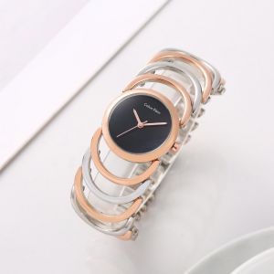Calvin Klei n Bracelet Dual Tone-Black Premium Ladies Watch 