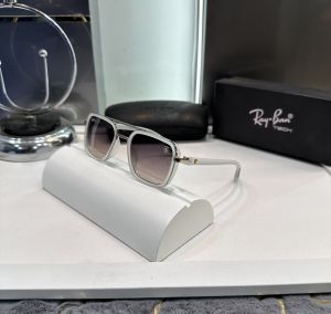 Ray Ban White-Black Luxury Shade