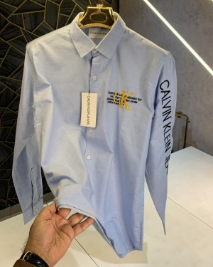 CALVIN_KLEIN_SKY_BLUE_EMBROIDERY_LOGO_SUPER_PREMIUM_OXFORD_SHIRTS_(1185)