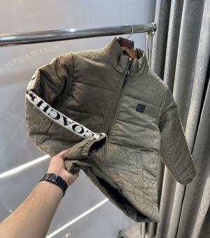 Coac h Olive Monogram Imported Puffer Jacket 