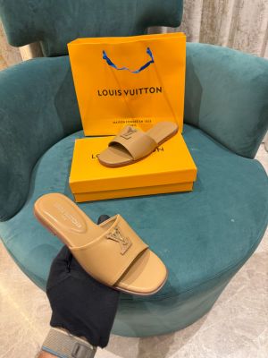 Louis_Vuitton_LV_Mare_Flat_Mule_Khakhi_With_OG_Box_&_Carry_Bag