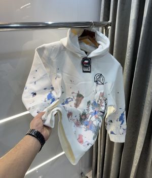 Air Jordan White Printed Imported Premium Hoodie