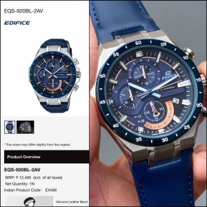 Edificee EQS 920BL