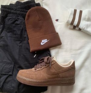 Nik_e Airforce 1 Low Cacao Wow Men Shoes
