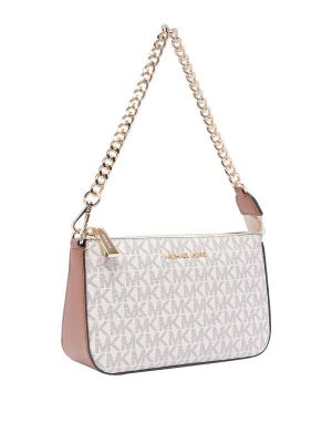 _Michael_kors_ chain shoulder bag 20 cm with box(m3210-biege-pink)