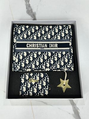 Christian_Dior_Combo_Set_Black_With_Box_SlingBelt_Wallet_Scarf_Bill