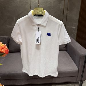 KARL LAGERFELD WHITE PREMIUM IMPORTED POLO