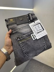 D&G PREMIUM GREY DENIM JEANS REGULAR FIT LENGHT 39