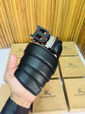 81 BURBERR_Y FULL BLACK PREMIUM QUALITY AUTOMATIC LOCK BELT