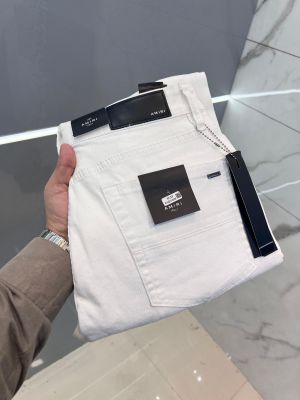 Amir i White Premium Imported Stretchable Lycra Fabric Straight Fit Denim 2686