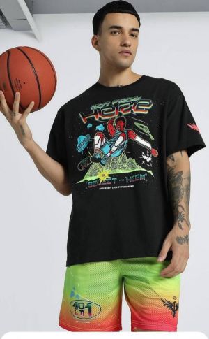 Pum a Black Basketball Edition Premium T-Shirt