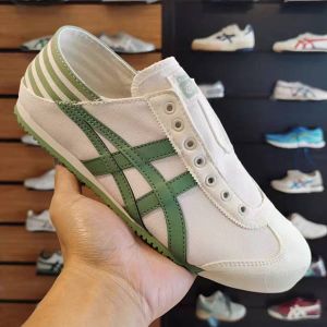 Onitsuk_a Tiger Mexico 66 Paraty White Green Women Shoes
