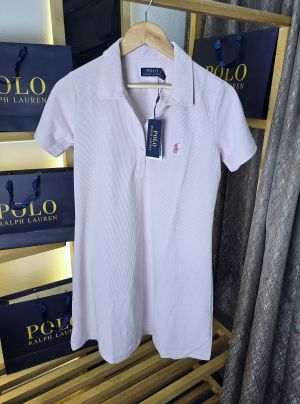 R L Women T Shirt Dress Pink SB55-P R L Women T Shirt Dress Pink SB55-P