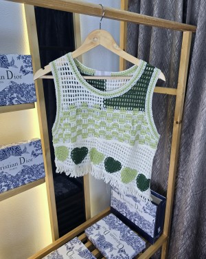 Dio r Women Heart Net Green SB10-GR