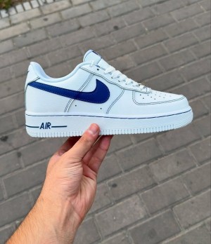 Nikee Airforce 1 White Deep Royal