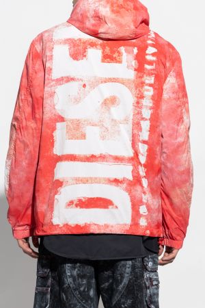 DIESE_L ORANGE WATER COLOR EFFECT PREMIUM HOODIE