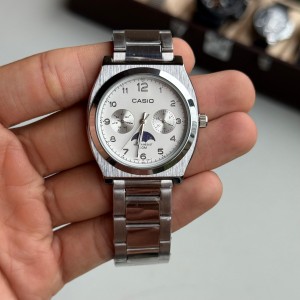 CASIIO G SHOCKK GM 2100 Silver Black