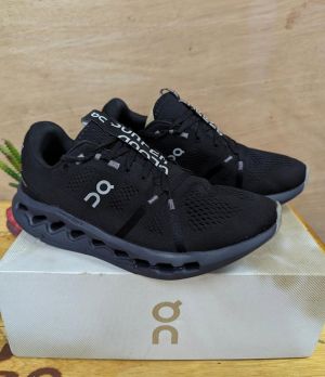 O_n Cloud Running Cloudsurfer All Black Men Shoes