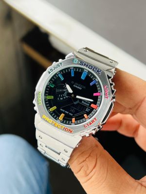 CASIO GSHOCK GMB2100 SILVER MULTI