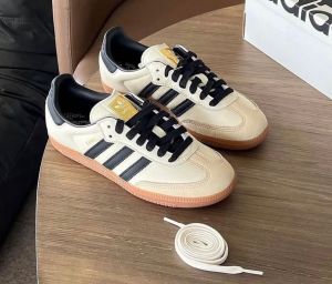 Adida_s Samba Cream Sand Strata 2025 Men Shoes